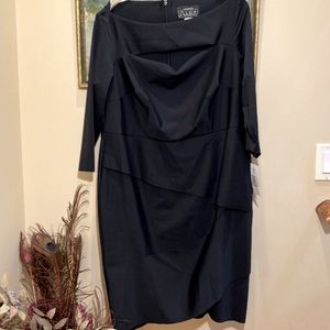 Alex Evenings black dress.